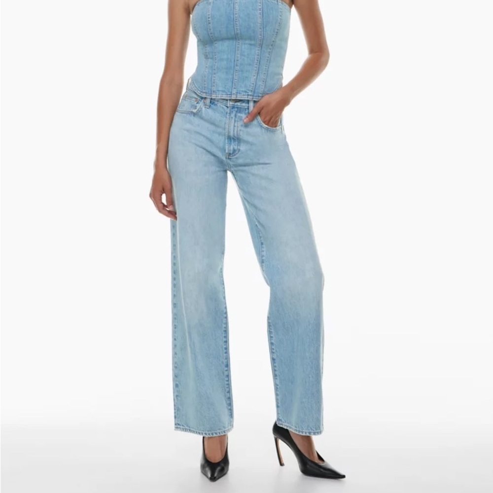 Aritzia Denim Forum High Rise Farrah Jeans